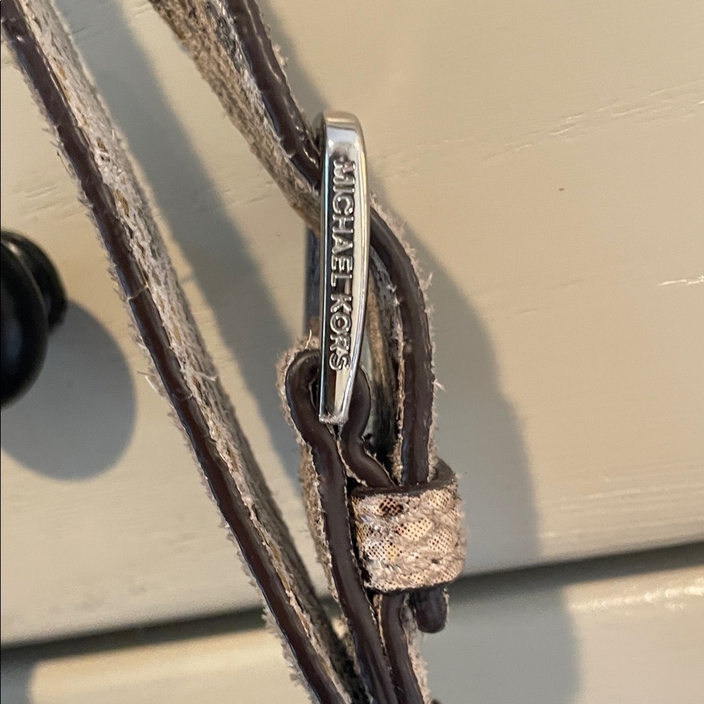 Michael Kors Python-Print Hobo Bag With Adjustabl… - image 4